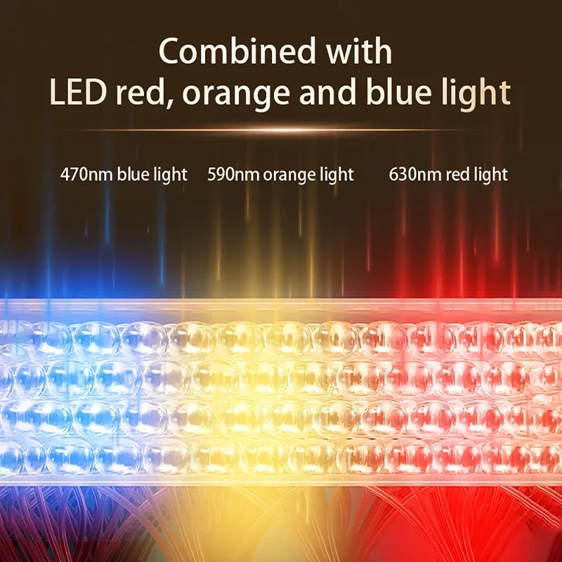 RF ความถี่วิทยุอุปกรณ์ความงามบนใบหน้า LED โฟตอนความงามการดูแลผิวเครื่องนวดหน้ายกกระชับผิวกระชับต่อต้านริ้วรอย