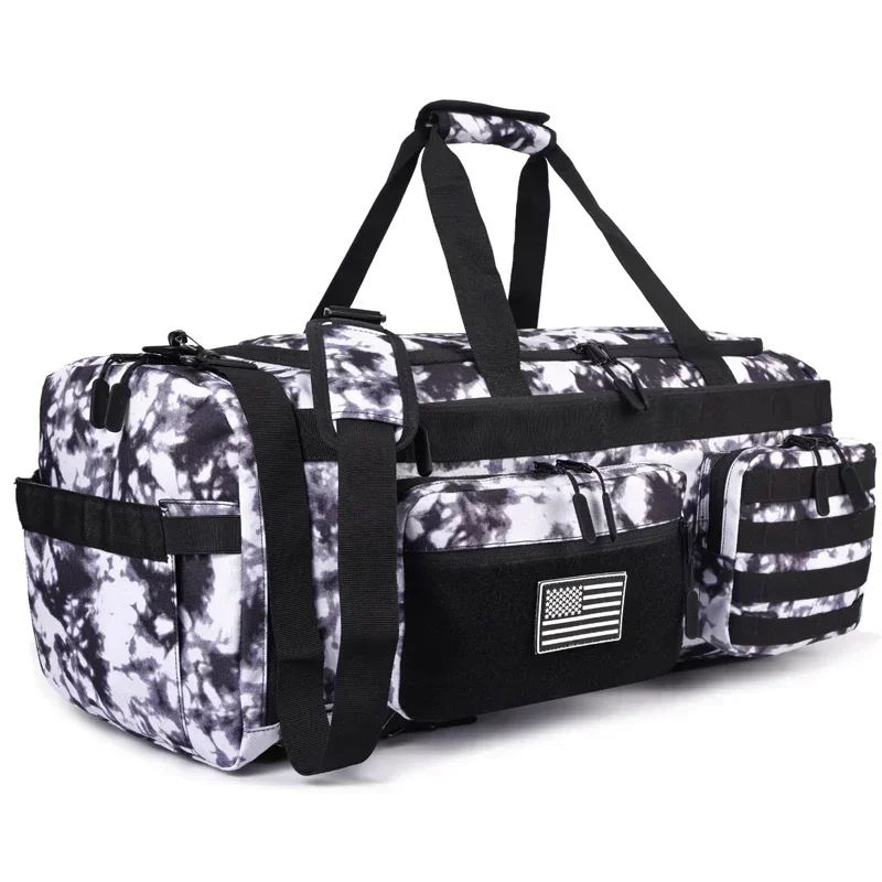 50L Sport-Reisetasche Molle Taktischer Rucksack Fitness-Tasche Große Reisetasche für Camping, Jagd und Angeln – Detail 7