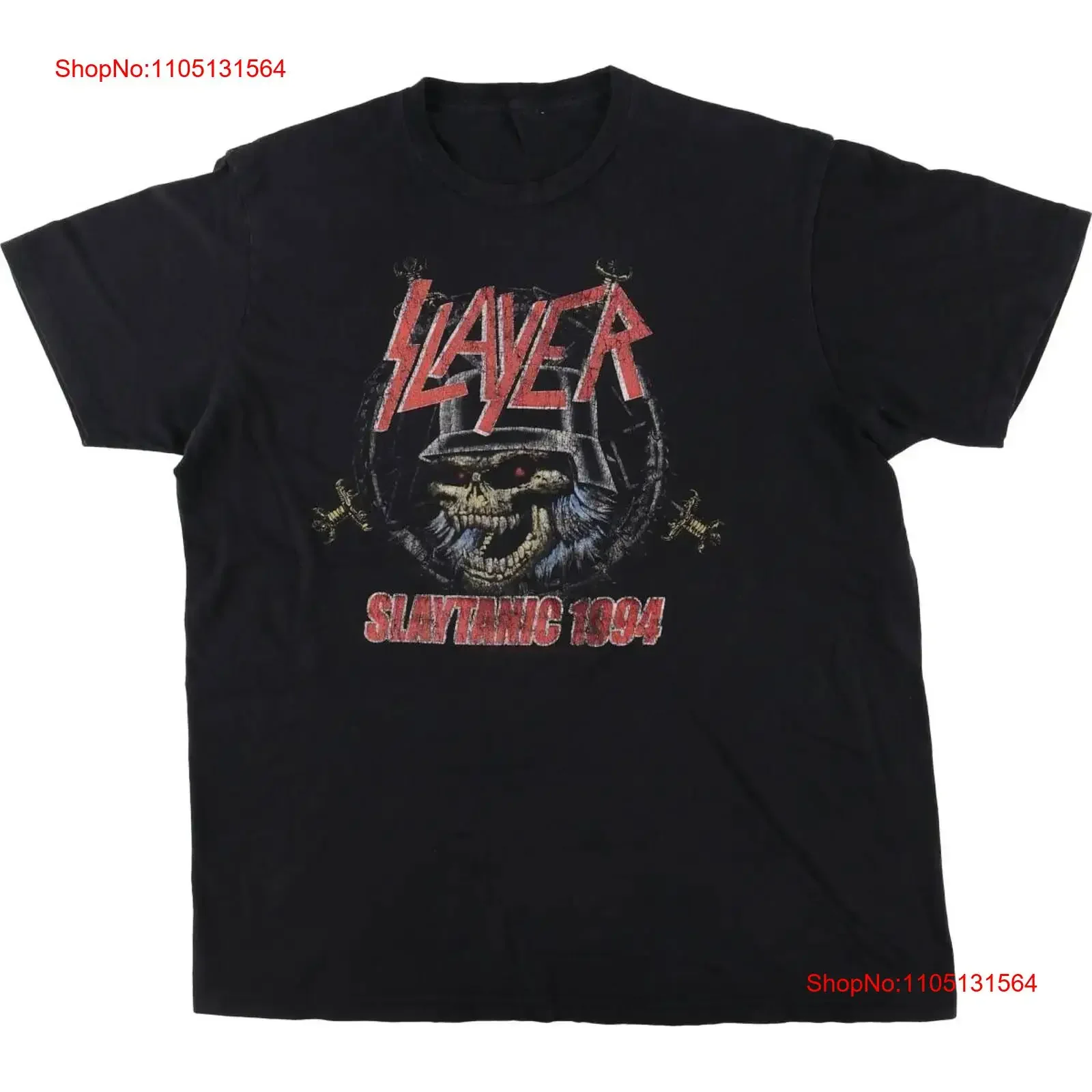 Camiseta YAZBEK Slayer Band para hombre talla L eaa546987 ropa de diseñador lavada vintage moda streetwear Unisex cómoda