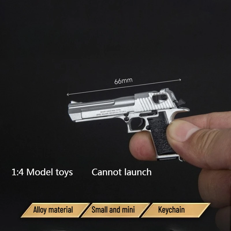 Hot Sale Metal Keychain Ornaments 1:4 Personalized Creative Keychain Ring Ring Shoulder Bag Accessories Pendant Men's Gift