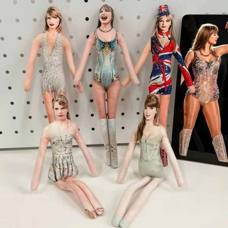 Multi Iconic Outfits Human Shape Pillow Toy, Swiftie Collectible Gift