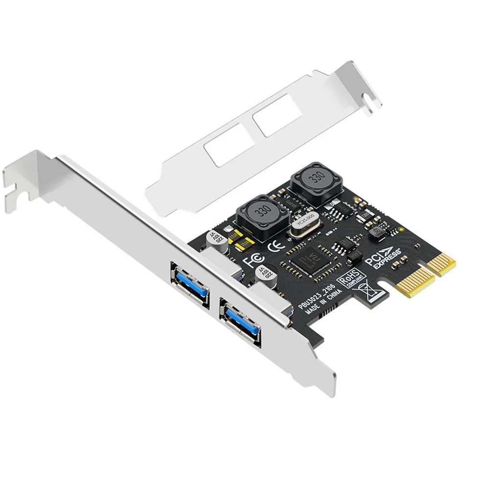 USB 3.0 PCI-E Expansion Card Adapter 2 Port 4A USB 3 to PCIE PCI express adapter Card