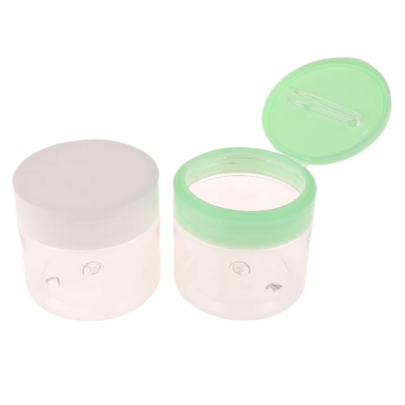 280/400 ML Face Cream Jar Empty Bottle Plastic Facial Mask Wide Mouth Flip Cap Bottle Cosmetics Refillable Bottles Skincare