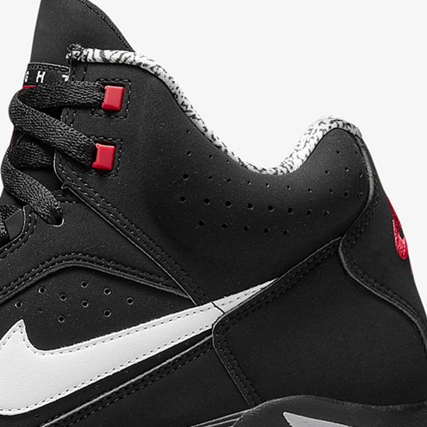 حذاء كرة السلة الأصلي Air Flight Lite Mid للرجال من Nike DQ7687-003