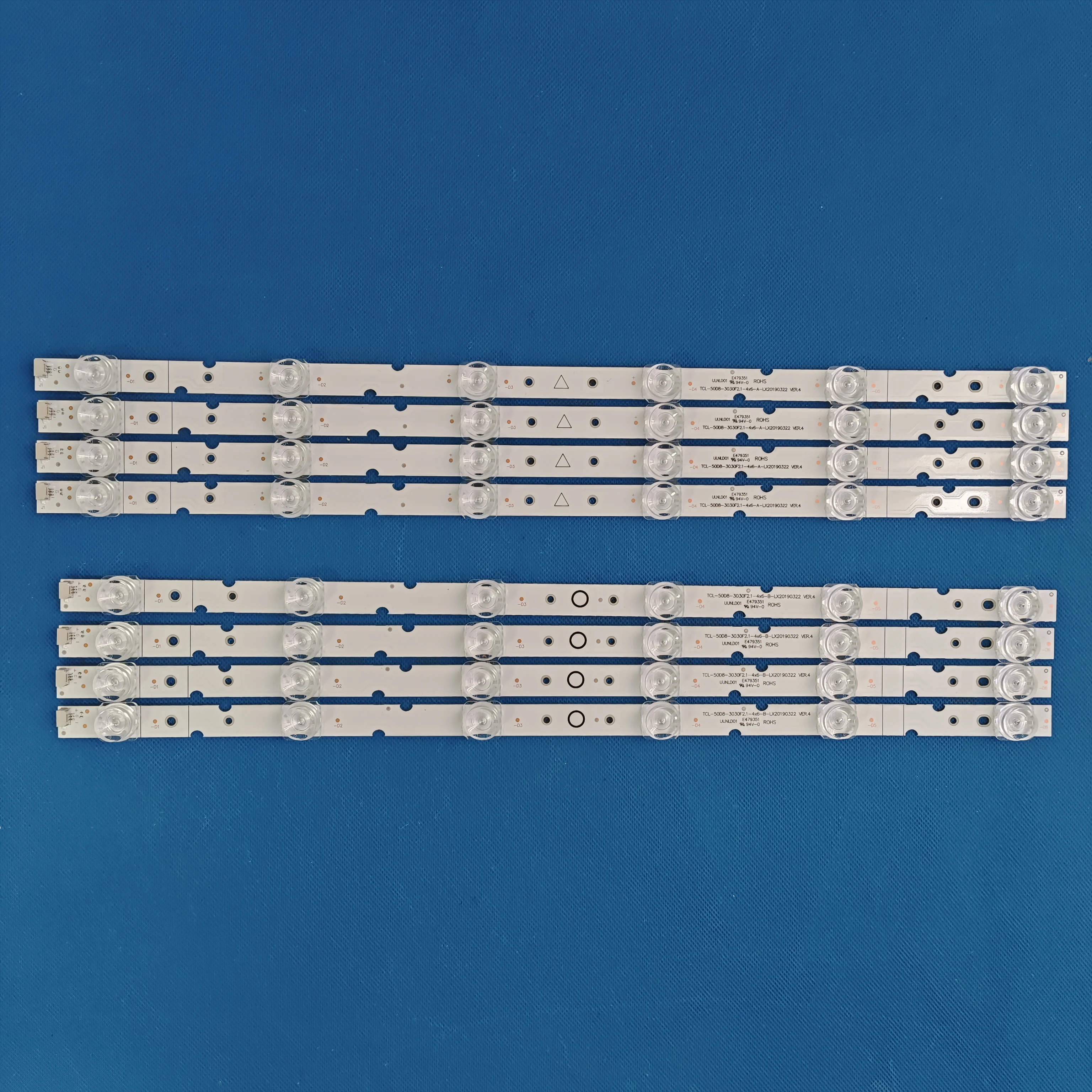 LED strip for TCL 50EP680 50EP687 50EP668 50a527 50D8-3030F2.1-4X6-A-LX20190322 50D8 4C-LB5006-YH04J 50S525 L50P8SUS 50S525MAAA