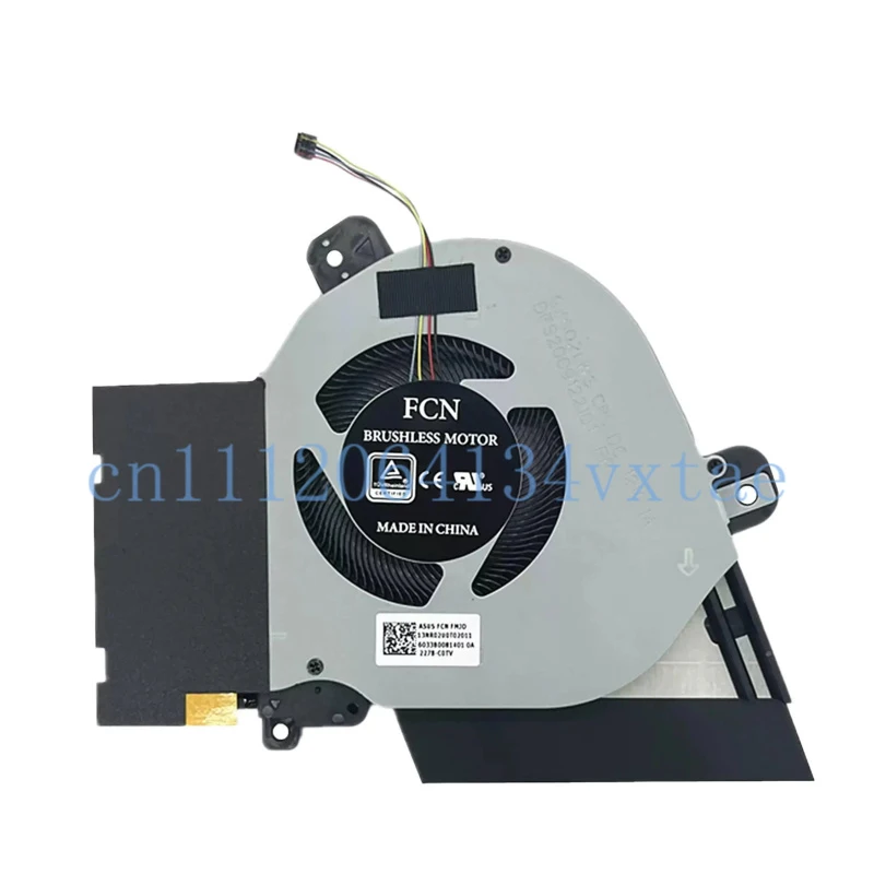 Replacement Fan for ASUS ROG Zephyrus GU502LWS GU502LV GU502LW CPU & GPU Cooling Fan Set DC12V 1A  0.2