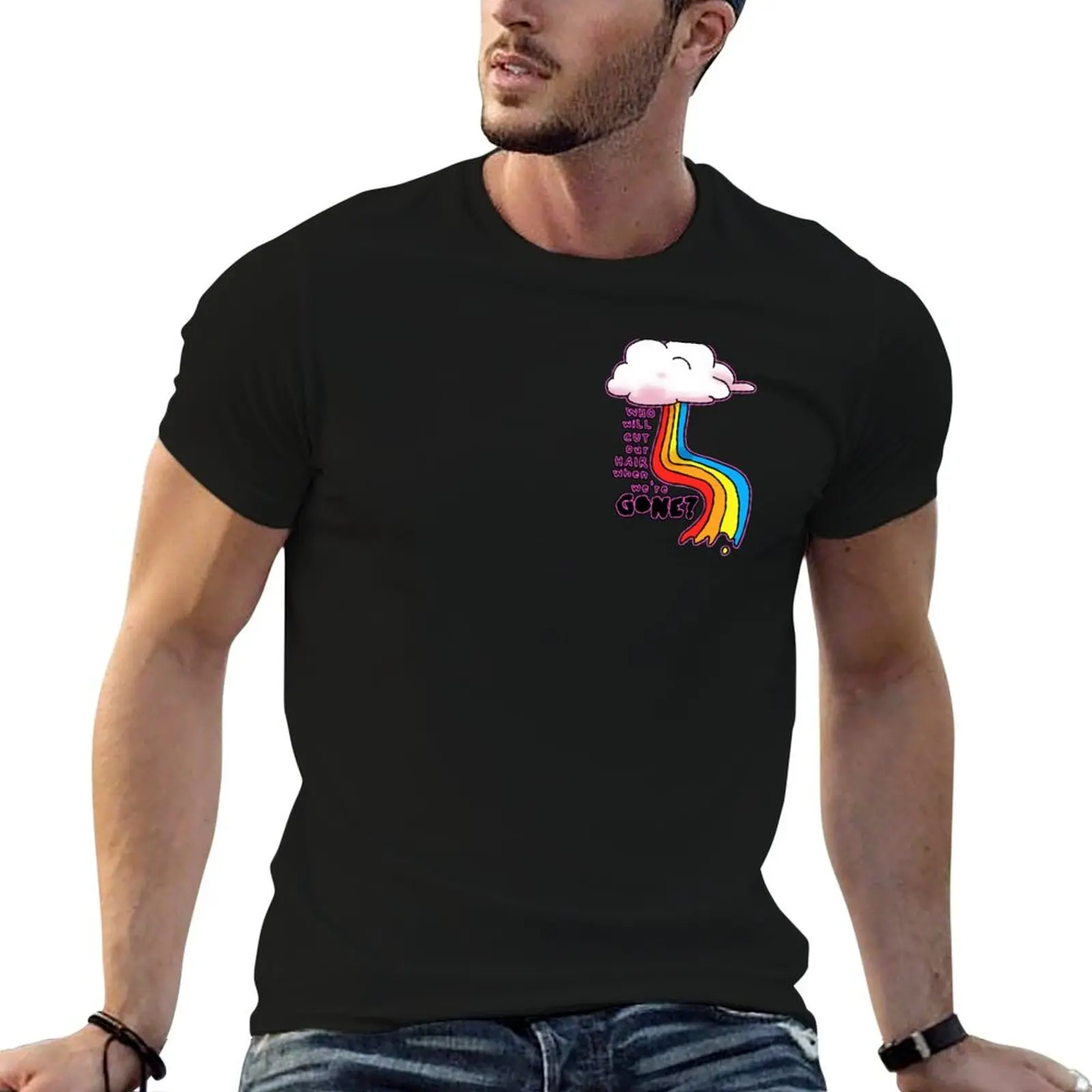 ¿Venta de verano? camisa Nuestro hombre de pelo ¿Quién cortado somos camiseta voluntad? Cuando personalizado?