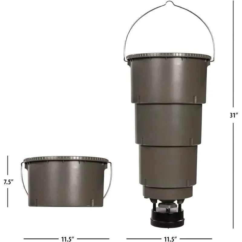 5-Gallon-in-One Hanging Deer Feeder