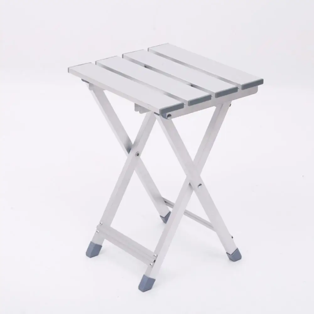 Outdoor Chair Portable Folding Chair Aluminum Fishing Chair Stool Seat Hiking Tool Bench Picnic Camping Stool Camping Supplies