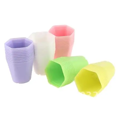 10 Pieces Small Plant Flower Pot for Garden Decor Home Office Desk Flower Plant Supplies