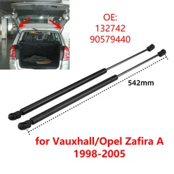 2Pcs 90579440 for Vauxhall/Opel Zafira A 1998-2005 Car Rear Trunk Tailgate Gas Struts Lift Support Rods