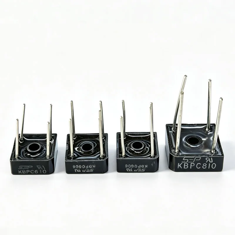 2PCS/LOTS KBPC606 KBPC608 KBPC610 KBPC1010 KBPC1510 KBPC2510 KBPC3510 KBPC5010  KBPC8010 KBPC6010 Single-phase Rectifier Bridge