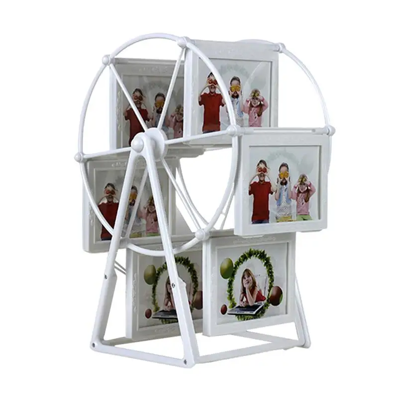 

Rotating Ferris Wheel Picture Frame Desk Table Vintage Photo Frames Personalized Family Photo Frame Shows For Home Decor