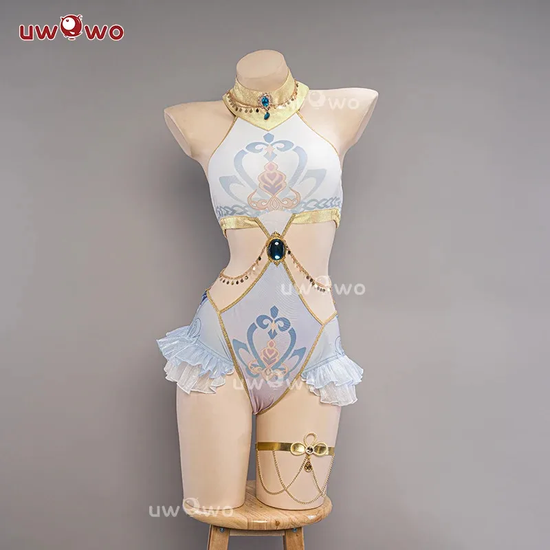 LQLAST BATCH UWOWO Genshin Impact Nilou Cosplay Costume Exclusive Swimsuit Nilou Yae Yelan Keqing Swimsuit Halloween CosPLAY