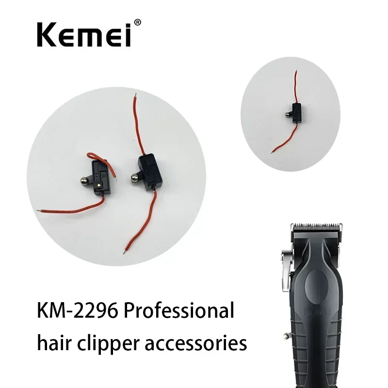 Kemei KM-2296 tondeuse à cheveux professionnelle Machine de coupe de cheveux Machine de traitement accessoires de produit lame rasoir pièces de ressort en plastique