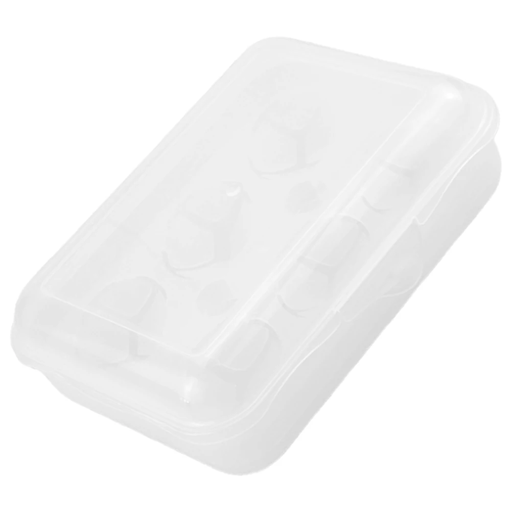 

6-count Egg Box Portable Fridge Organizer Fridge Egg Organizer Household Travel Camping Case Container Preservation