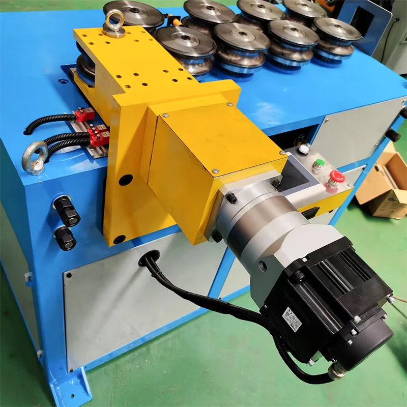 Fully Automatic CNC Rounder Small Straight Edge Stainless Steel Pipe Hydraulic Bending Machine