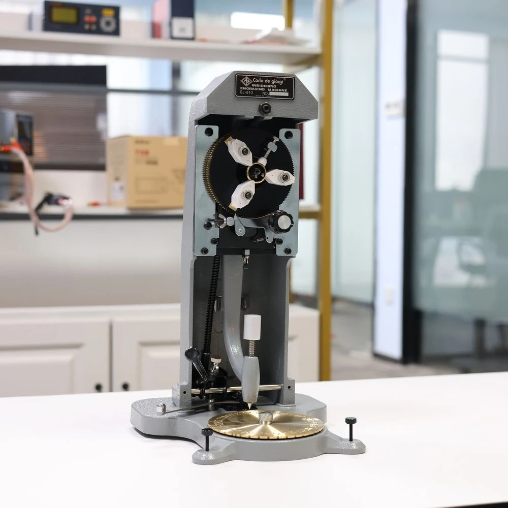 

SL-810 Inside Ring Engraver Double Sided Dial Ring Engraver Stamper 1.5mm-2.0mm Character Letter Block Ring Engraver Machine