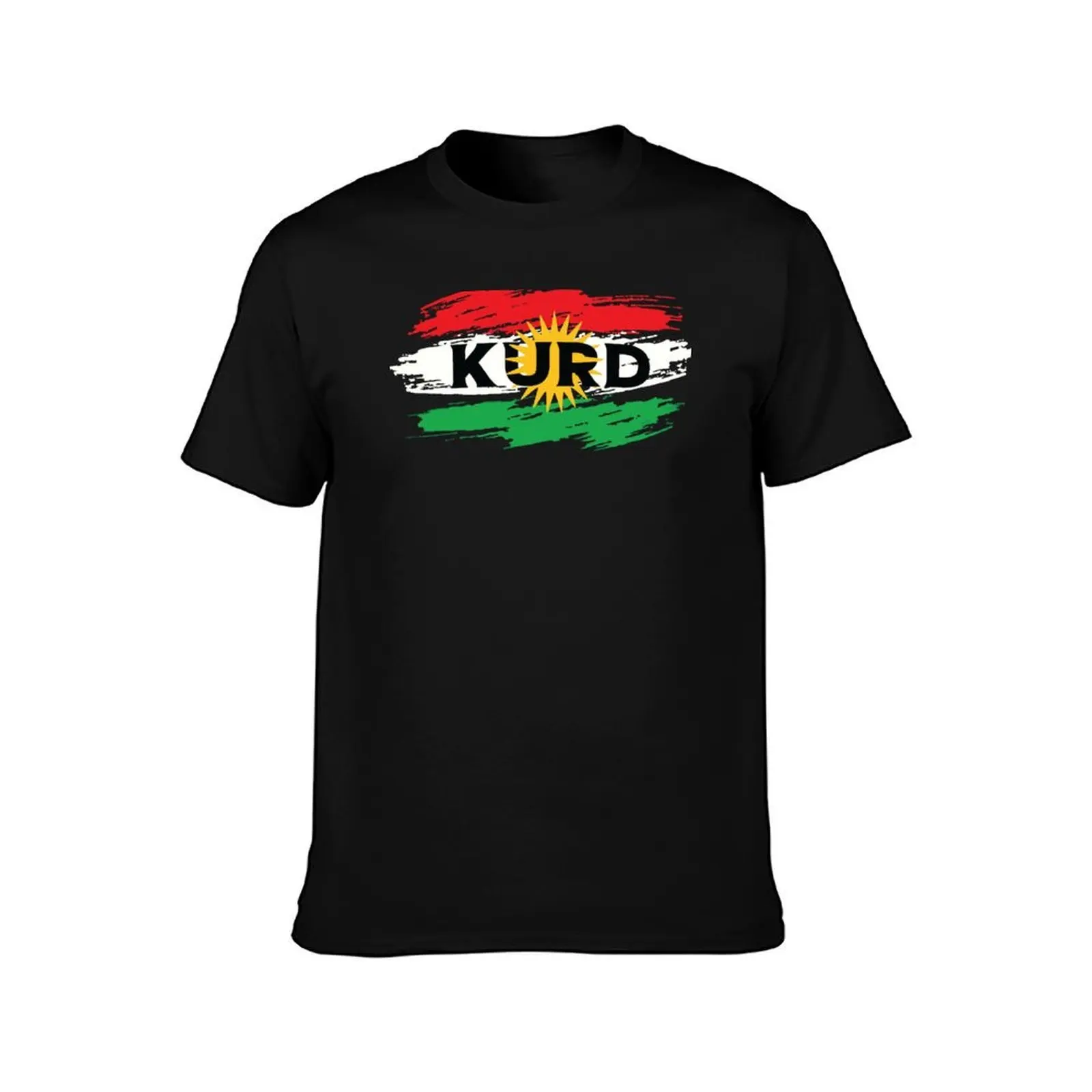 Kurd T-Shirt, Summer Casual Cotton Tee, Oversized Streetwear Tops, Vintage Graphic Print, Loose Fit Short Sleeve, 100% Cotton