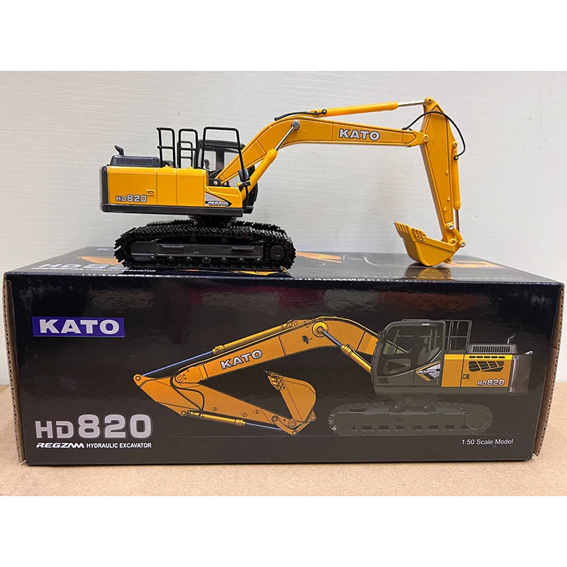 1:50 Scale HD820-7 Alloy Car Excavator Model