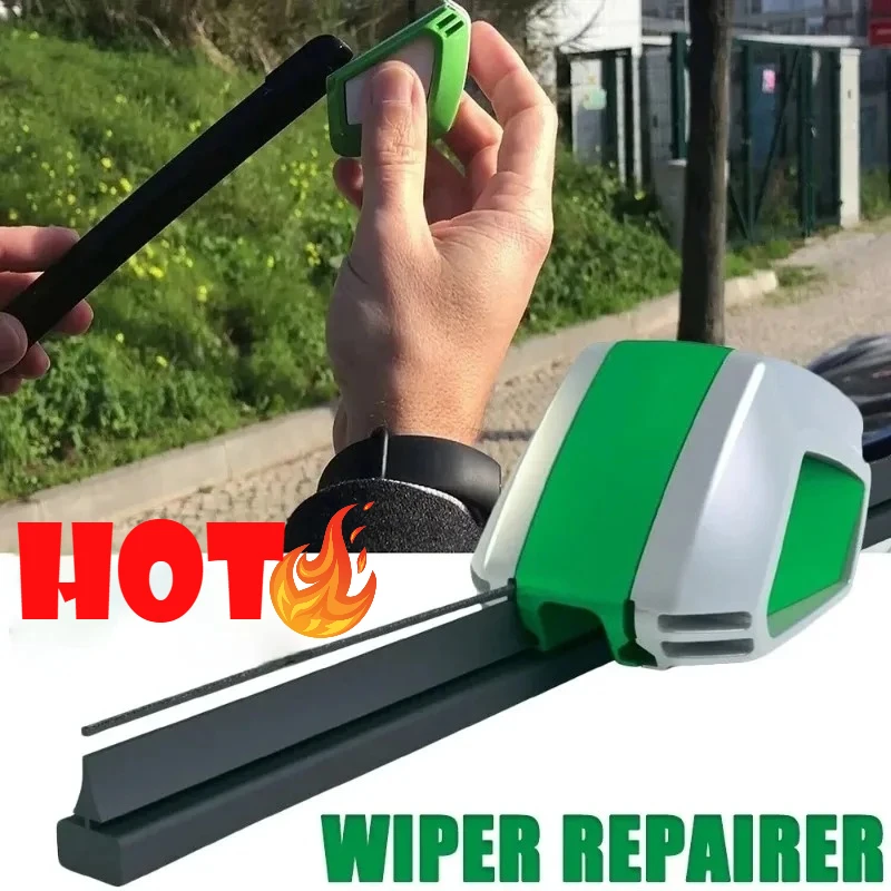 Auto-Scheibenwischer-Reparaturwerkzeug, Nachschneidewerkzeug, Trimmer, Restaurierer, Windschutzscheiben-Wischerblatt-Schneider, Gummi, Universelles Auto-Zubehör ﻿