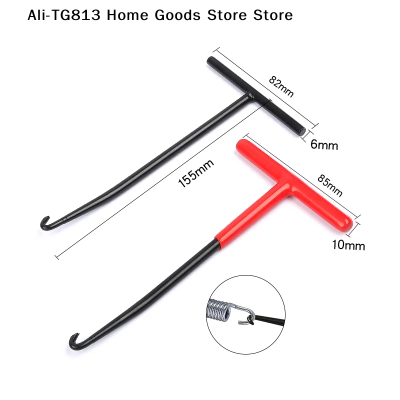 

[TG813]1Pc Exhaust Spring Puller Repair Tool For Springs Removal Motorcycle Exhaust Spring Hook T Shaped Handle Installer Hooks