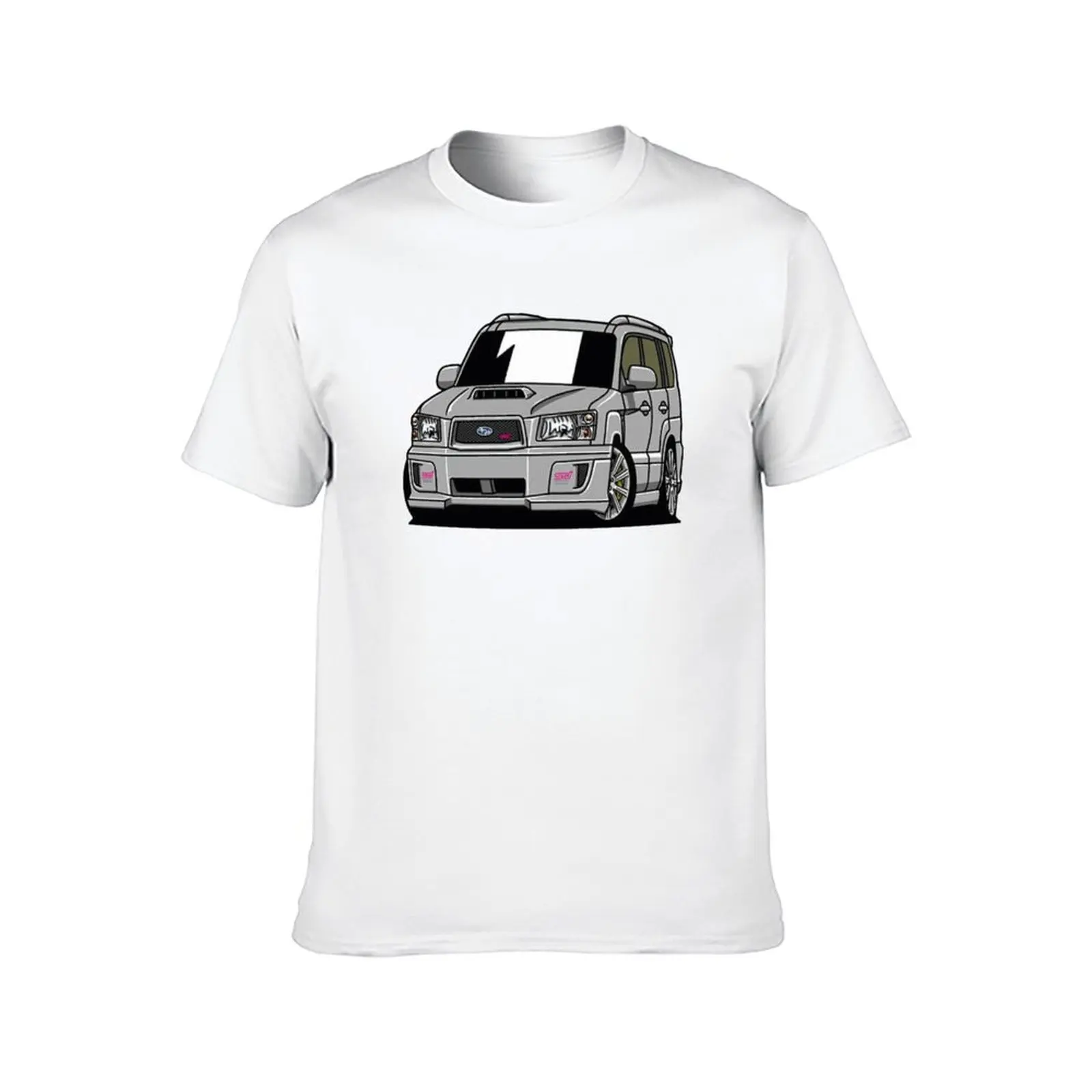 FORESTER SG9 STI T-Shirt cotton t shirt man anime t shirts oversize T-Shirt