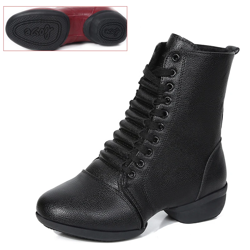 Dancing Boots Women Jazz Dance Shoes High Quality Soft Women\'s Ballroom Modern Dancing Shoes Ladies Dance Boots Sneakers