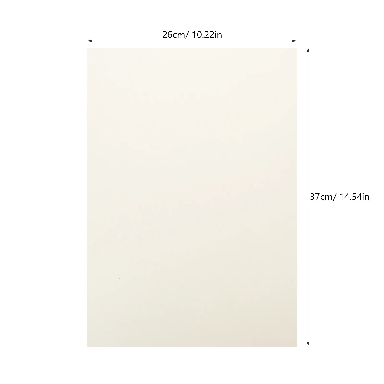 Watercolor Paper 20 Sheets Thick Textured Wear Resistant Artist Paper for Painting Sketching Drawing