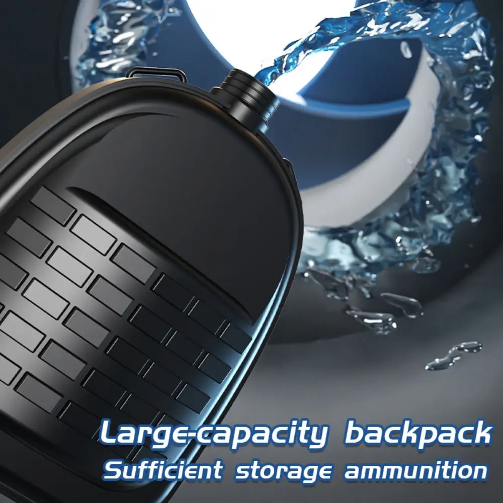 Pistola de água elétrica Gatling mais poderosa com luzes flash, pistolas automáticas de alta potência para adultos, Water Blaster Summer P