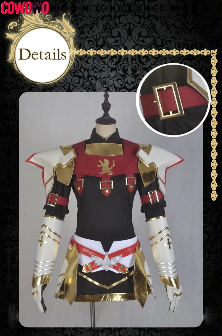 Fate/apocrypha Black Cavalry Astolfo Woman Cosplay Costume Cos Game Anime Party Uniform Hallowen Play Role Clothes Clothing