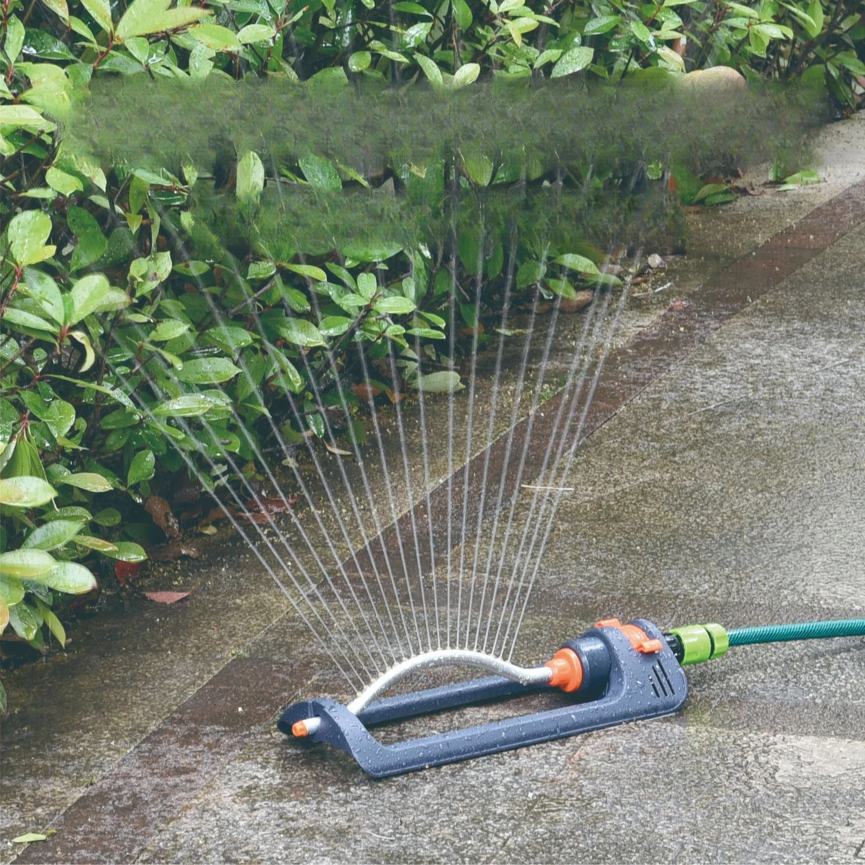 Suitable for garden, gardening, lawn watering, automatic swing 180 degree watering, courtyard sprinkler head
