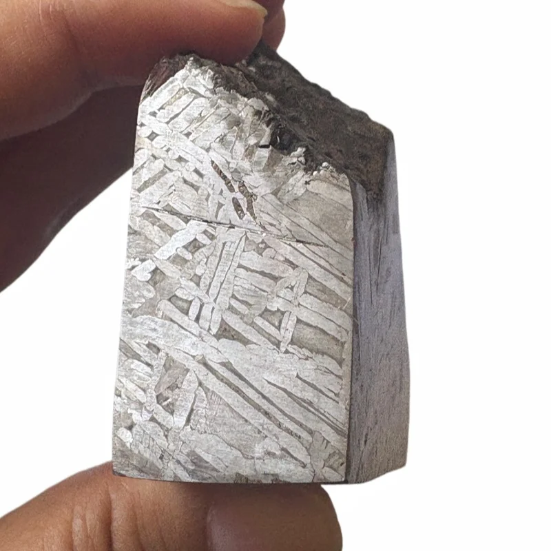 448.3g Muonionalusta Iron Meteorite Specimen Iron Meteorite Slice Natural Meteorite Material Collection - CC167