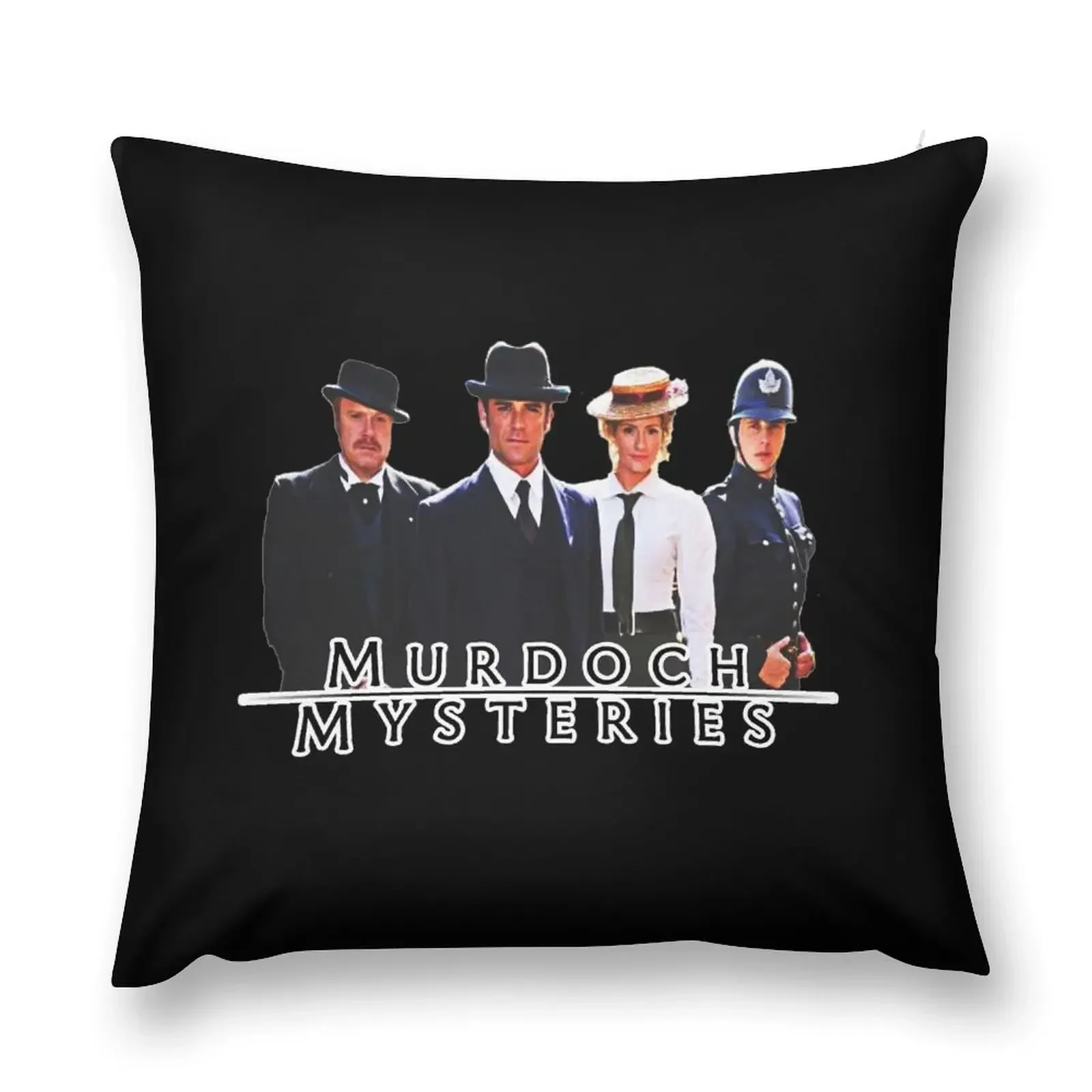 Murdoch Mysteries Throw Pillow Cushions Home Decor Pillowcase Cushion pillow