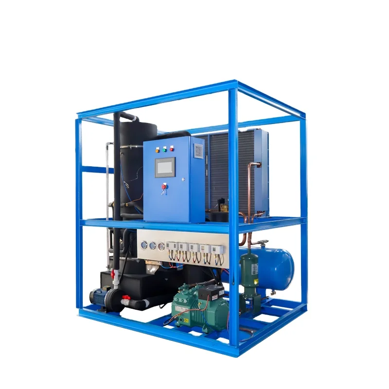 Fully Automatic High Quality 1000KG/24H ICEMA Industrial Tube Ice Machine System for Preservation Drink