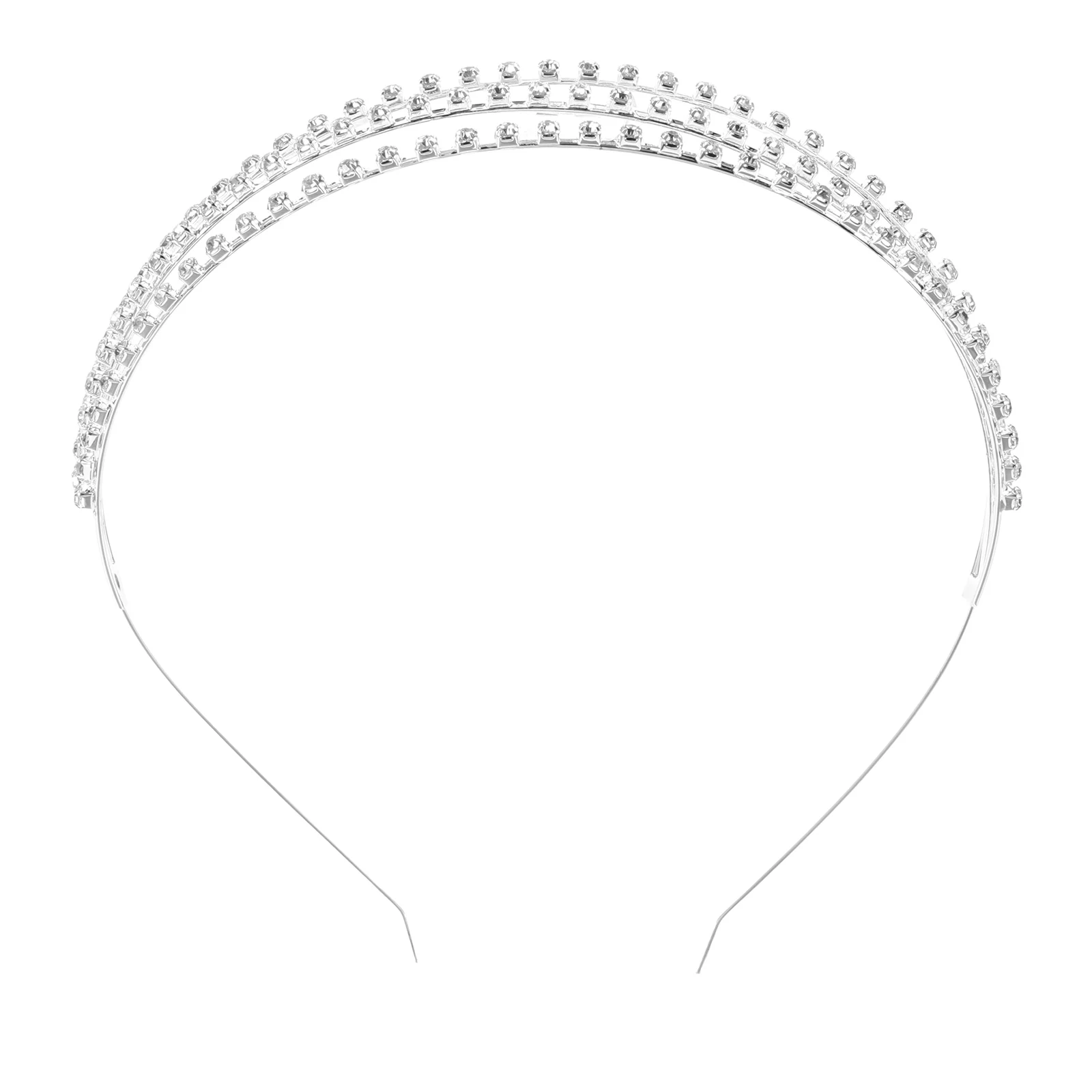 

1Pcs Rhinestone Hairband Beautiful Decorative Accessory for and Ladies Events Rhinestone Hair Band Hairband