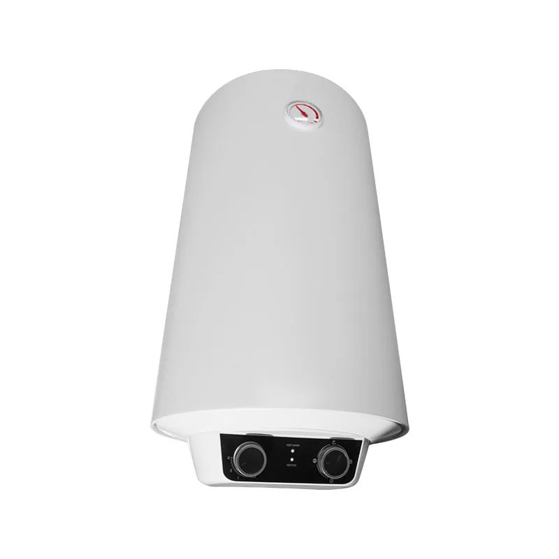 80 liter vertical water heater European water storage drum double knob household 1500W energy saving