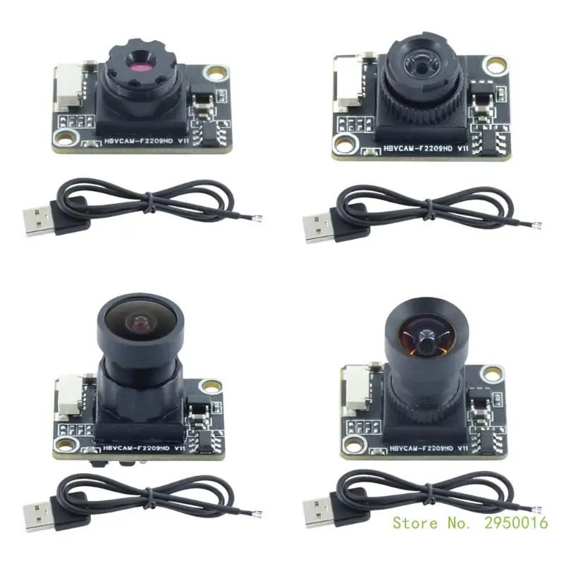 High Clear 200MP 1080P USB Camera Module for Embeddes Systems and Face Recognition Devices Wide Dynamic Ranges