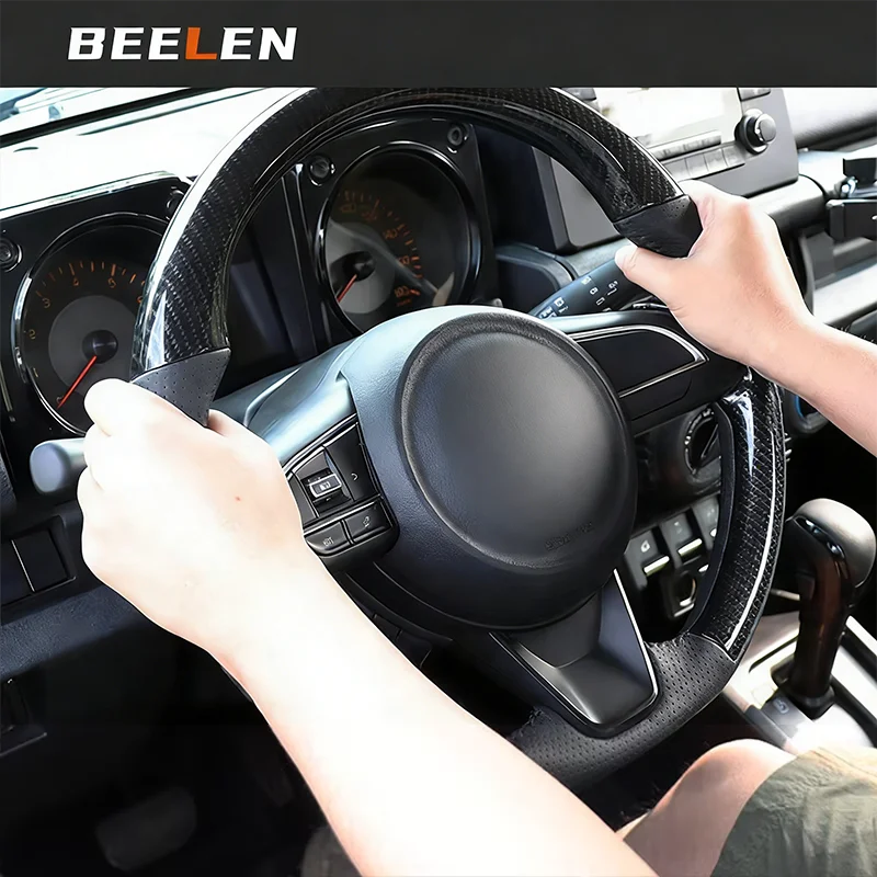 Car Steering Wheel Replacement of Original Vehicle For Suzuki Jimny JB64 Sierra JB74W 2019 2023 Interior Accessories Frames