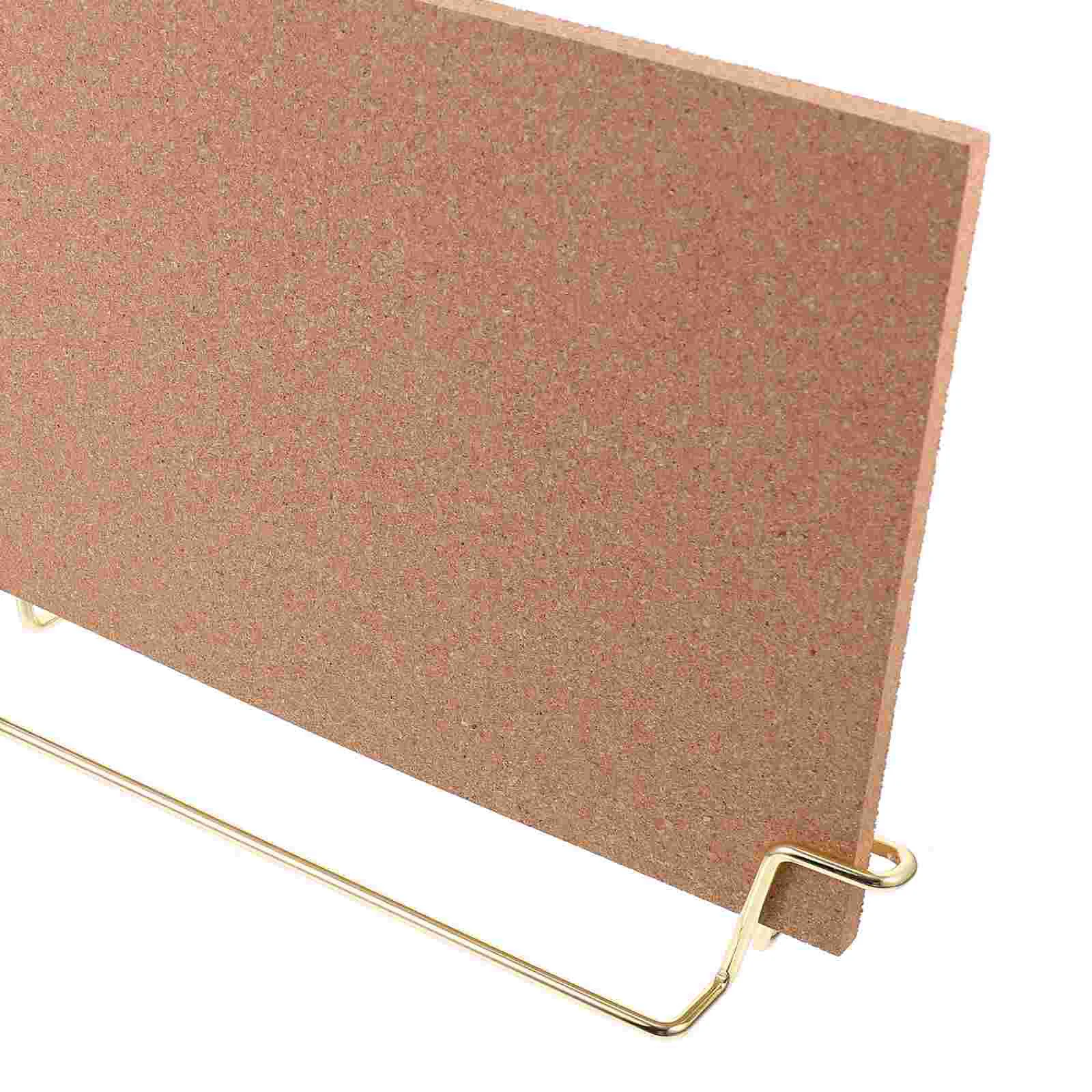 Message Board Cork Office Note Photo Wall Display Bracket for Pictures Photos Metal