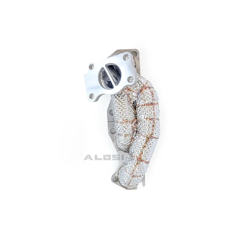 Alosi S R56 R57 R60 2.0T 1.6T 2006-2013 Manifold Heat Shield Collector Header Exhaust