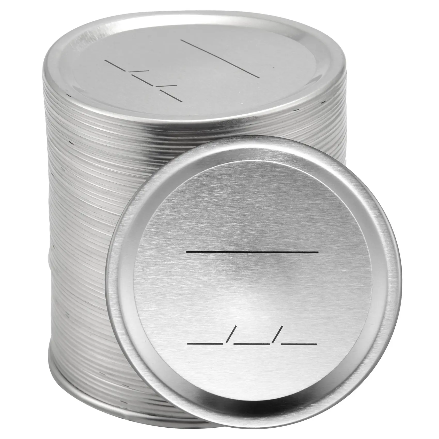 

80Pcs Wide Mouth Canning Lids,Jar Canning Lids for Ball,Split-Type Lids Leak Proof 86mm Jar Lids for Canning