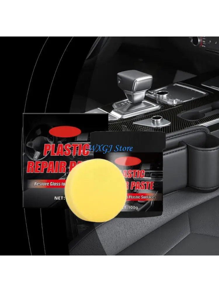 37JE Multipurpose Vehicle Care Paste For Deep Cleaning Polishing And Protecting Interior Plastic Trim And Dashboard Parts