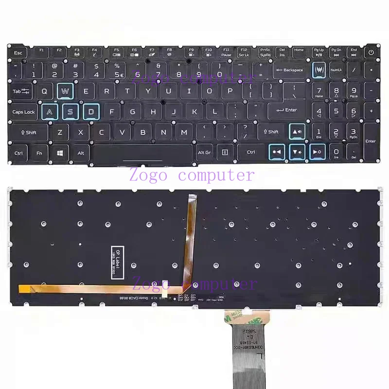 For Acer Predator Helios 300 PH315-53 PH317-53  AN517-52 AN715-51 Keyboard