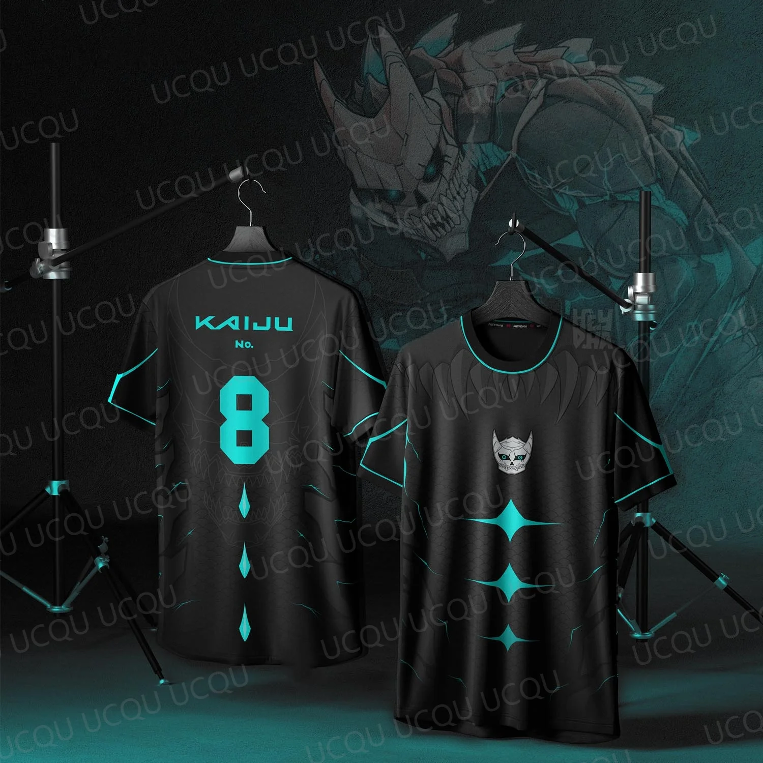

Kaiju No.8 Kafka Hibino Jersey Short Sleeve Anime Tee Japanese Manga Merch Casual Streetwear Unisex Fan Gift Top