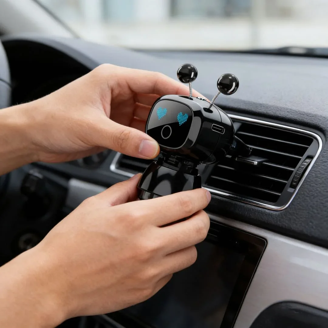 Smart Car Aromatherapy Robot Car Perfume Vehicle Air Purification Humidifier Fully Automatic Car Fragrance Sprayer_voghion.com