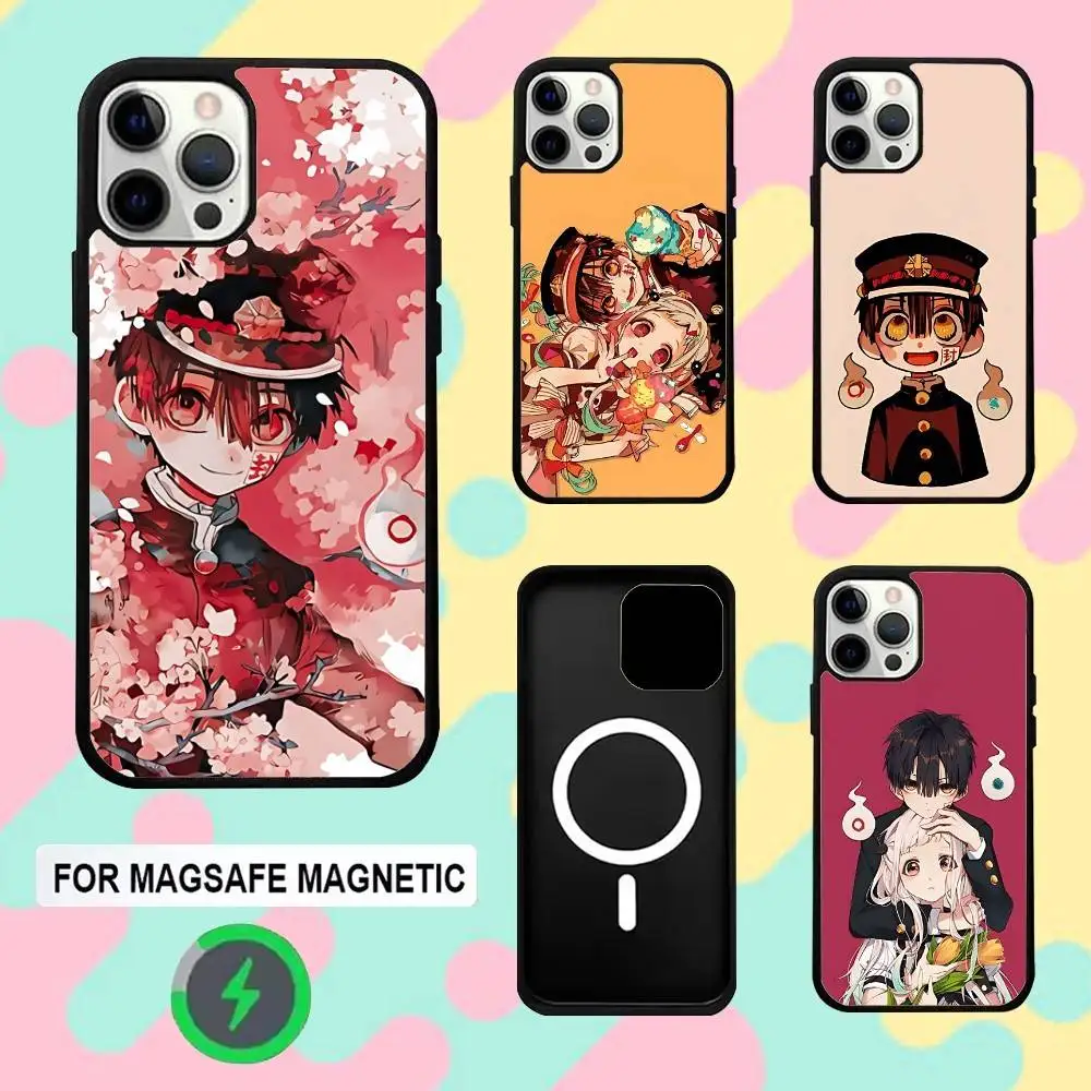 

H-Hanako Anime Kun Phone Case For iPhone 16e,16,15,14,13,12,11,Plus,Pro,Max,Mini Magsafe Magnetic Wireless Charging