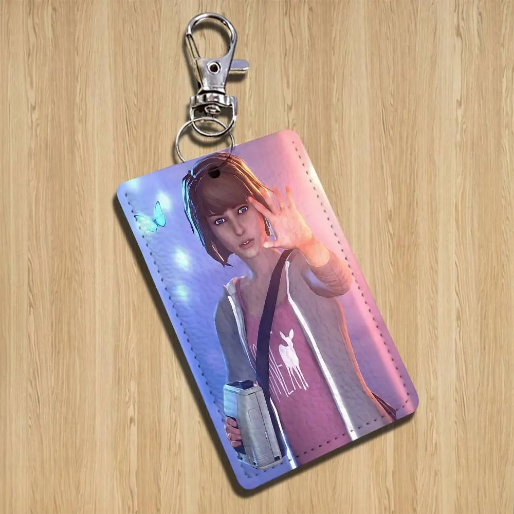 Max Caulfield Chloe Life is Strange Cartoon Singer Anime Card Keychain Fashion Pendant Bag ID Door Card Case Bus Card Cute Adult - view 5