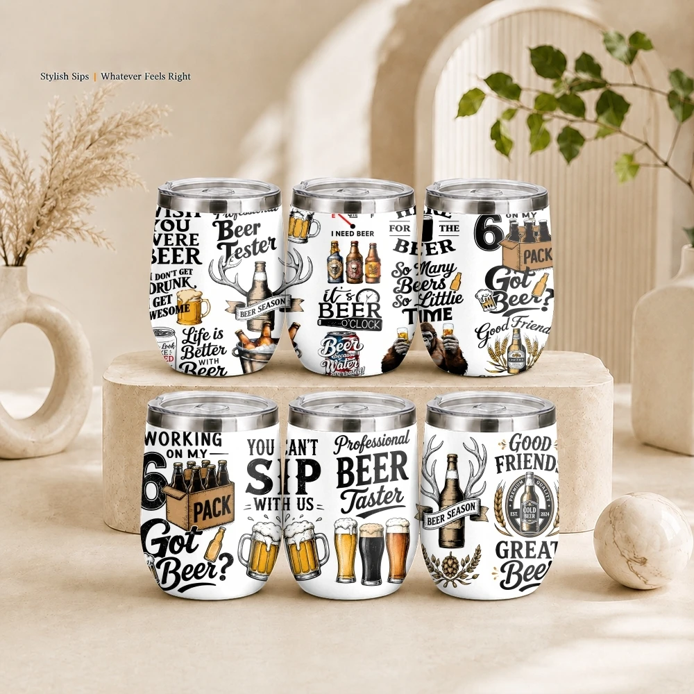 Beer And Wine Quote - Zabawne cytaty o piwie Termosy Izolowane