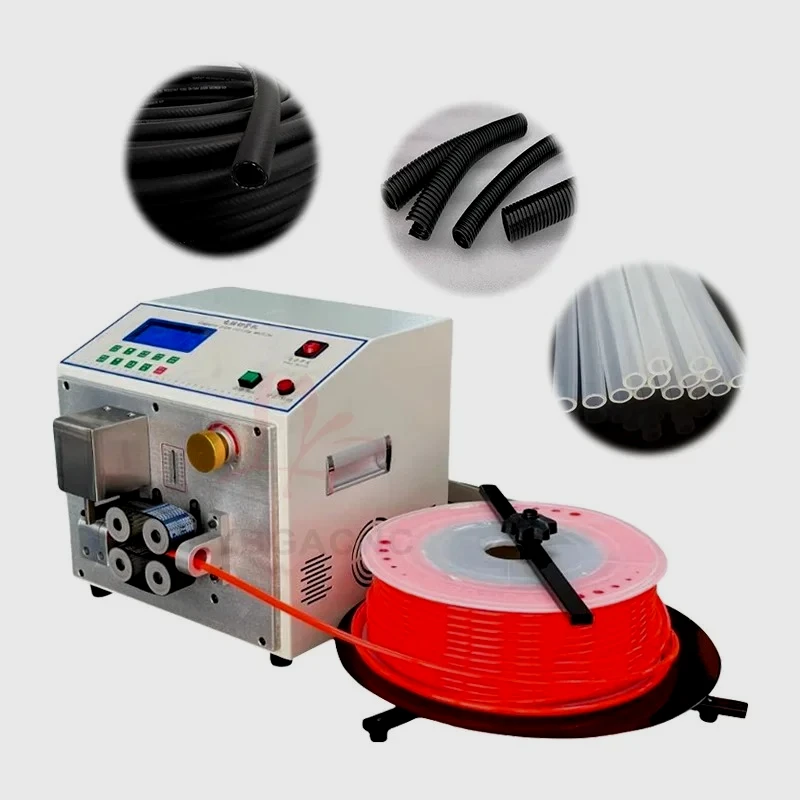 

Belt Type Pipe Cutter Computerized LY Belt Cutting Machine Tube Maximum Cut 14/20/24/93mm Leather Belt Heat-shrinkable Tube
